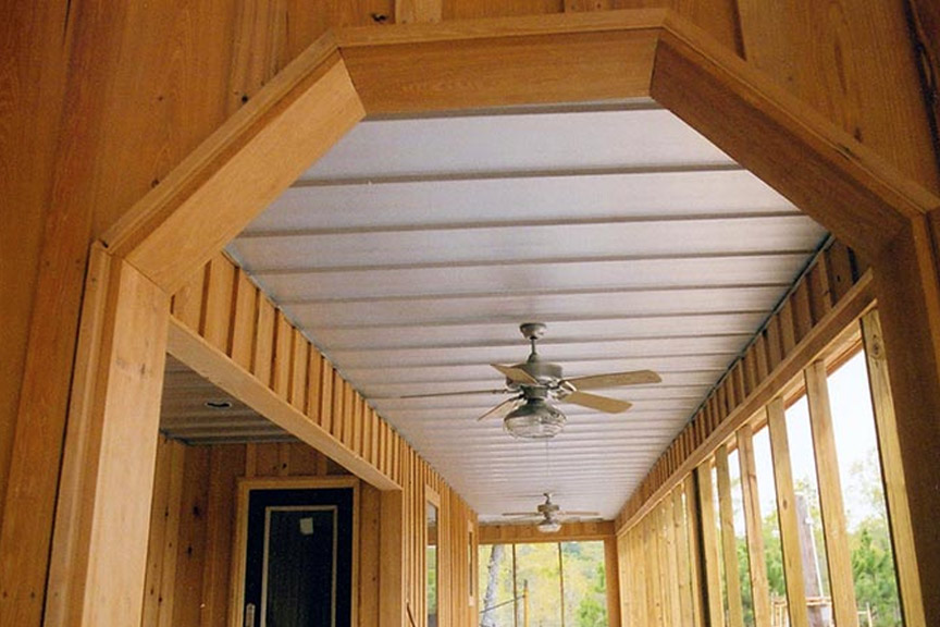 Aluminum Roof Interior